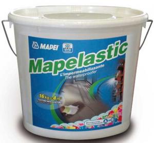 Hidroizolatii bai - Hidroizolatie flexibila terase bai piscine Mapei Mapelastic A+B